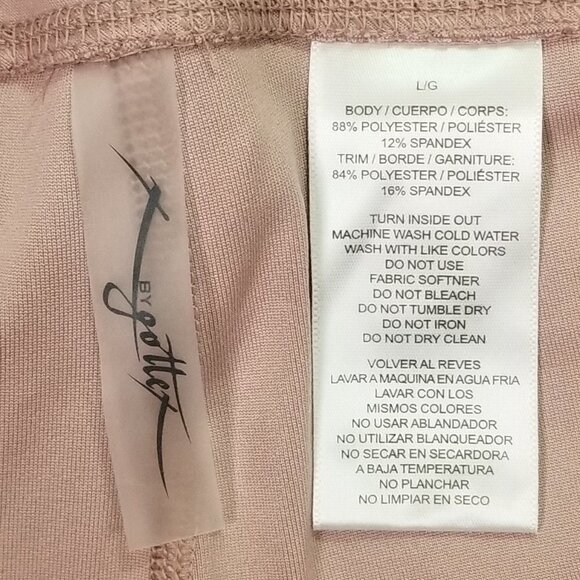 X by Gottex Blocked Mesh Leggings Dusty Pink - Picture 8 of 8